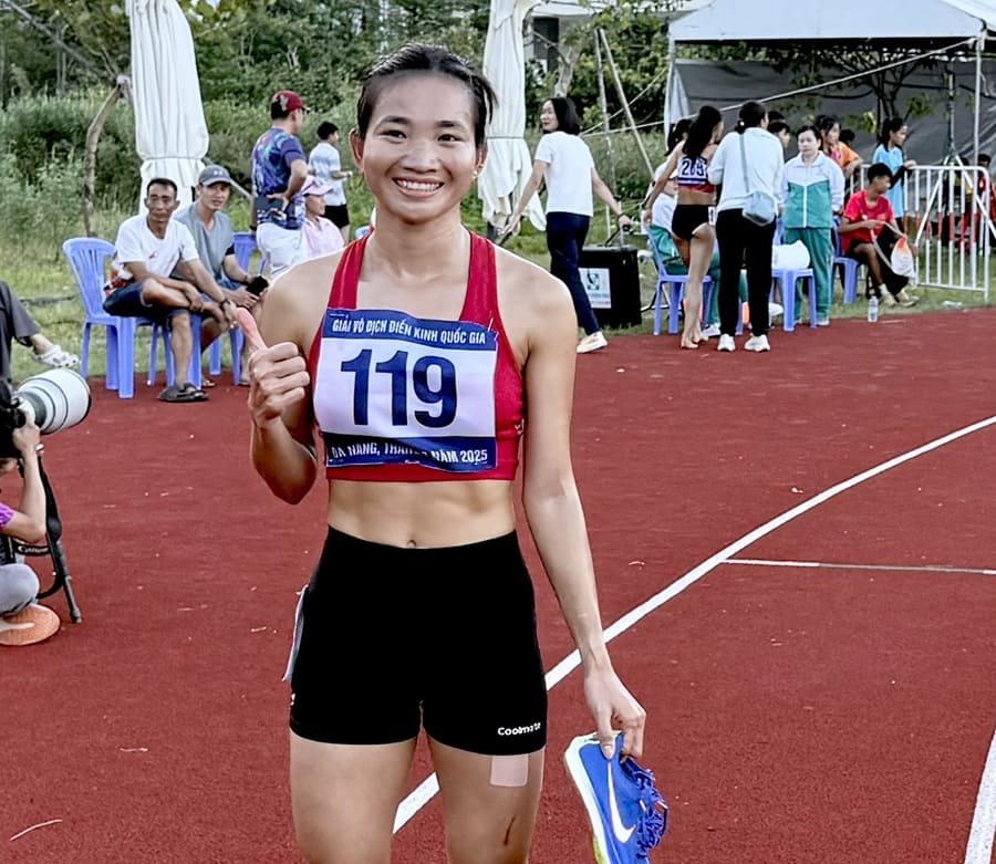 Nguyen Thi Oanh is sure to participate in the 33-2025 SEA Games after a good performance in the national championship. Photo: Hoai Viet