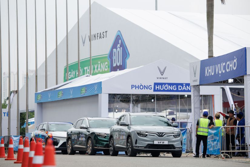 La demanda de coches electricos por parte de la gente esta aumentando cada vez mas. Foto: Vinfast