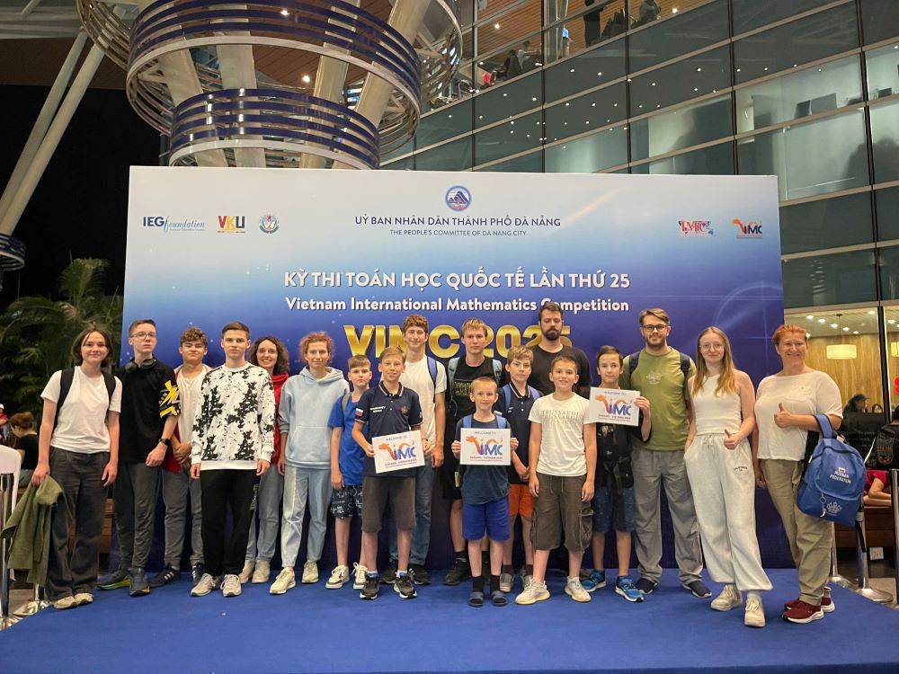 Da Nang welcomes international delegations to attend the VIMC 2025 Competition. Photo: Organizing Committee