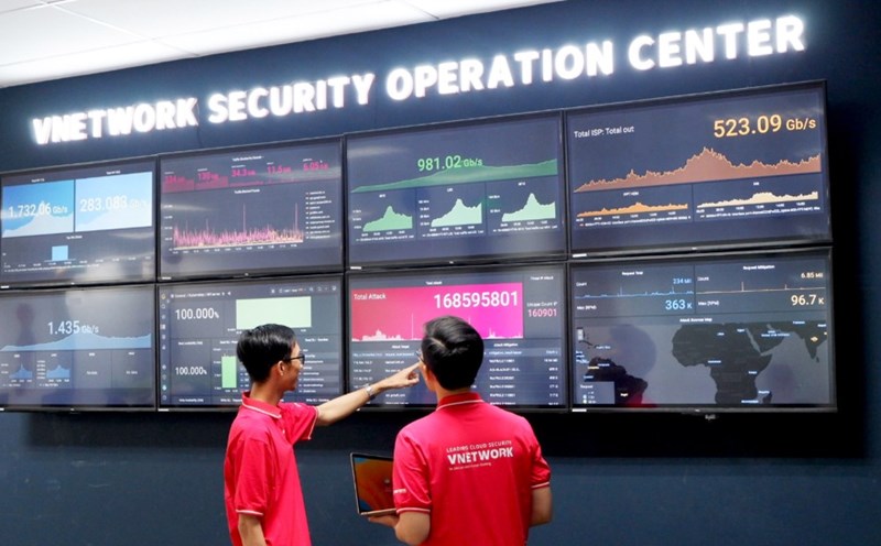 With Vnetwork's n8n Cloud, the entire process is reduced to a few steps, with full features ready to immediately use protected data and a team of experts & SOC supporting 24/7. Photo: Provided by the unit