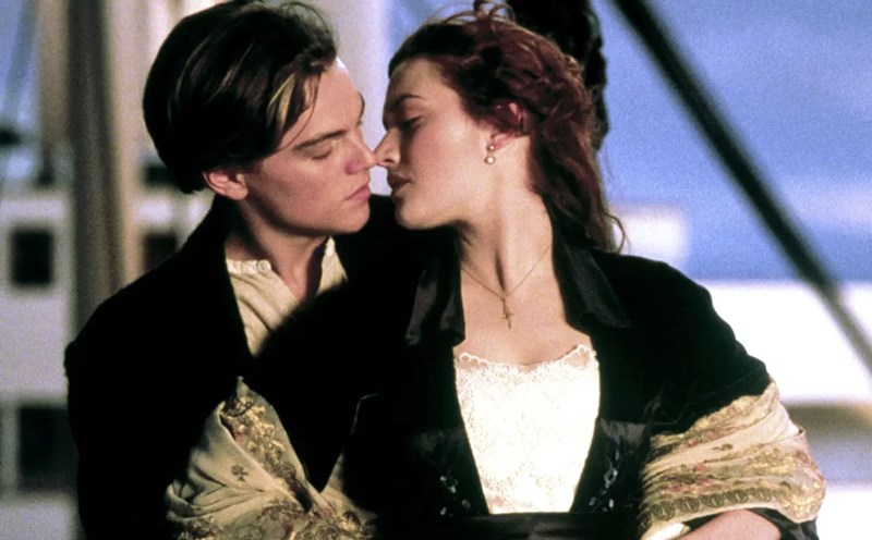 The classic scene in "Titanic". Photo: Film producer