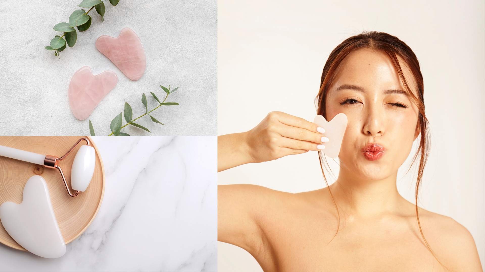 Bi quyet tao duong net va lan da rang ro nho gua sha. Do hoa: Minh Hoang