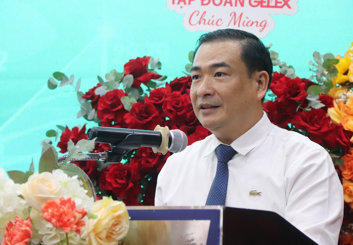 Mr. Nguyen Van Toan - Editor-in-Chief of Environment and Life Magazine at the Forum "Dveloping the private economy associated with green growth and protecting the environment sustainably". Photo: Nguyen Linh