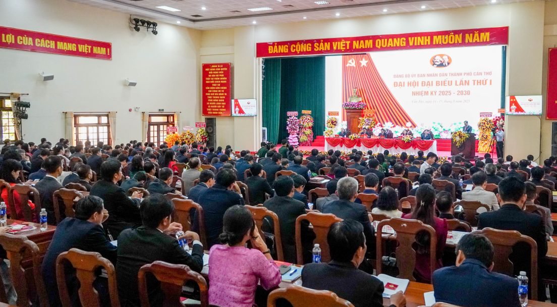 Congress scene. Photo: Phuong Anh