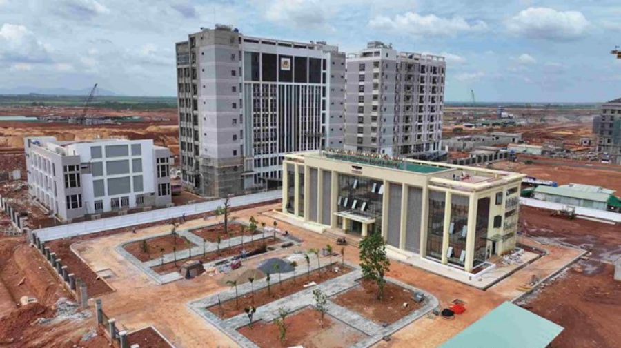 Many components of the Long Thanh Airport Project are gradually taking shape. Photo: Ha Anh Chien