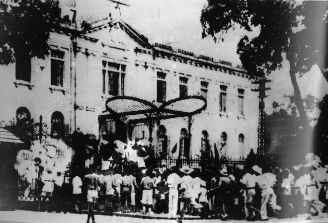 Hinh anh lich su cua Cach mang Thang Tam nam 1945. Anh tu lieu TTXVN
