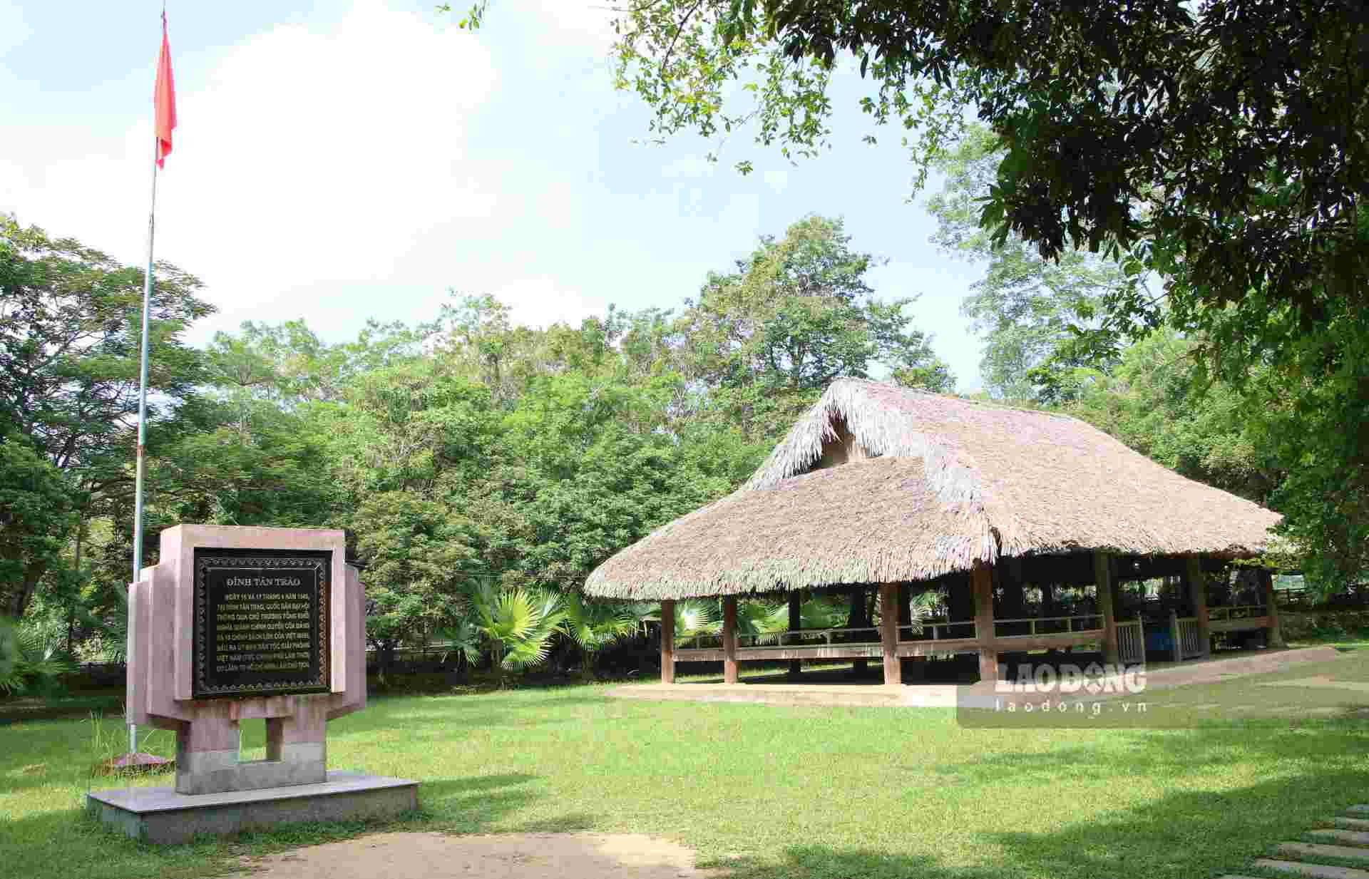 1945年8月16日に国民会議が開催されたタントラオ共同ハウス（Tuyen Quang）写真：Nguyen Tung.