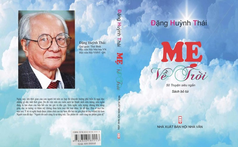 short story collection "Mother Comes to Sky" by writer Dang Huynh Thai. Photo: Character provided