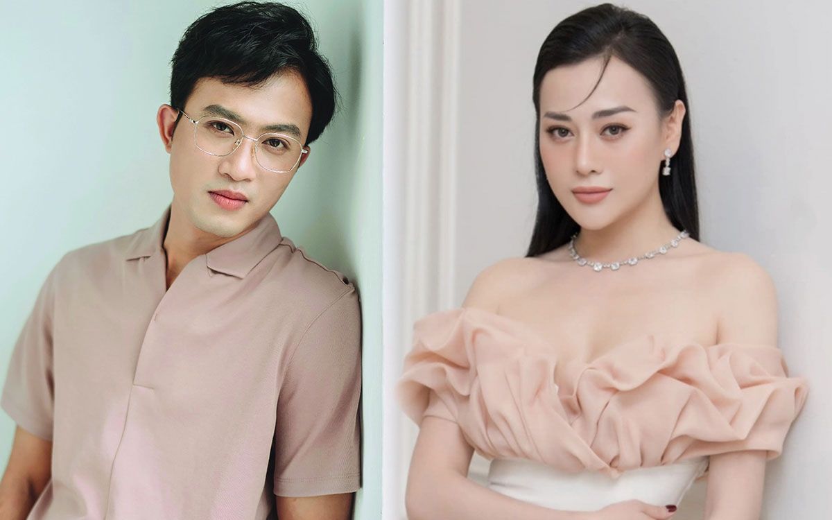 Doan Quoc Dam and Phuong Oanh. Photo: Character provided