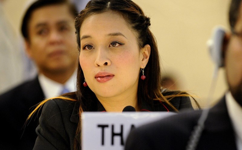 Thai Principess Bajrakitiyabha Mahidol. Photo: AFP
