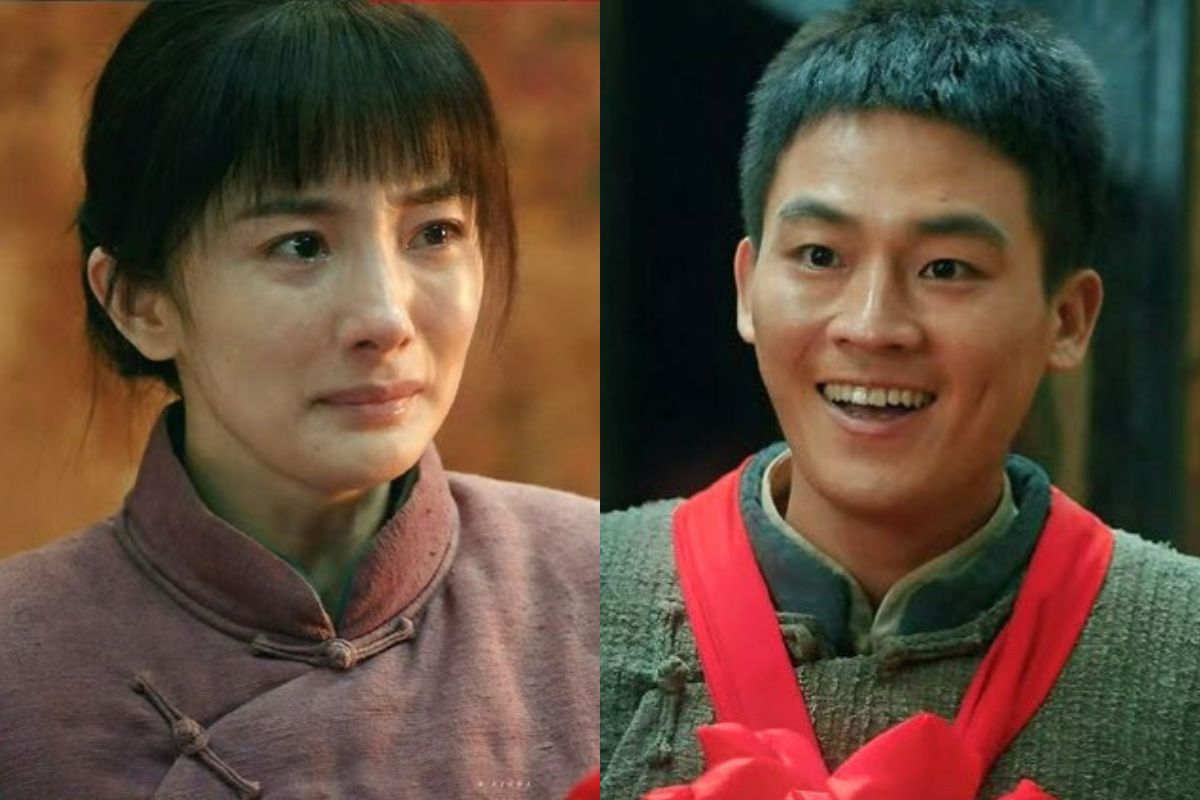 Duong Mich and Au Hao in " synh Van Thuong". Photo: Producer