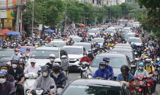 TPHCM dự kiến lập vành đai hạn chế xe xăng dầu vào trung tâm từ năm 2026.  Ảnh: Minh Quân