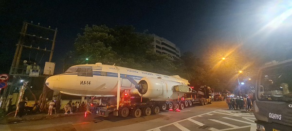 Avion IL-14. Photo Direction de l'aviation civile du Vietnam