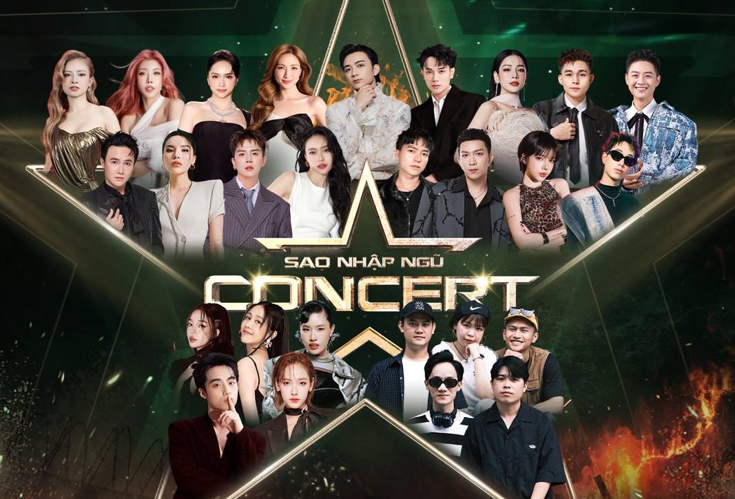 コンサート「Sao nhap ngu」には多くのアーティストが参加。写真:主催者.