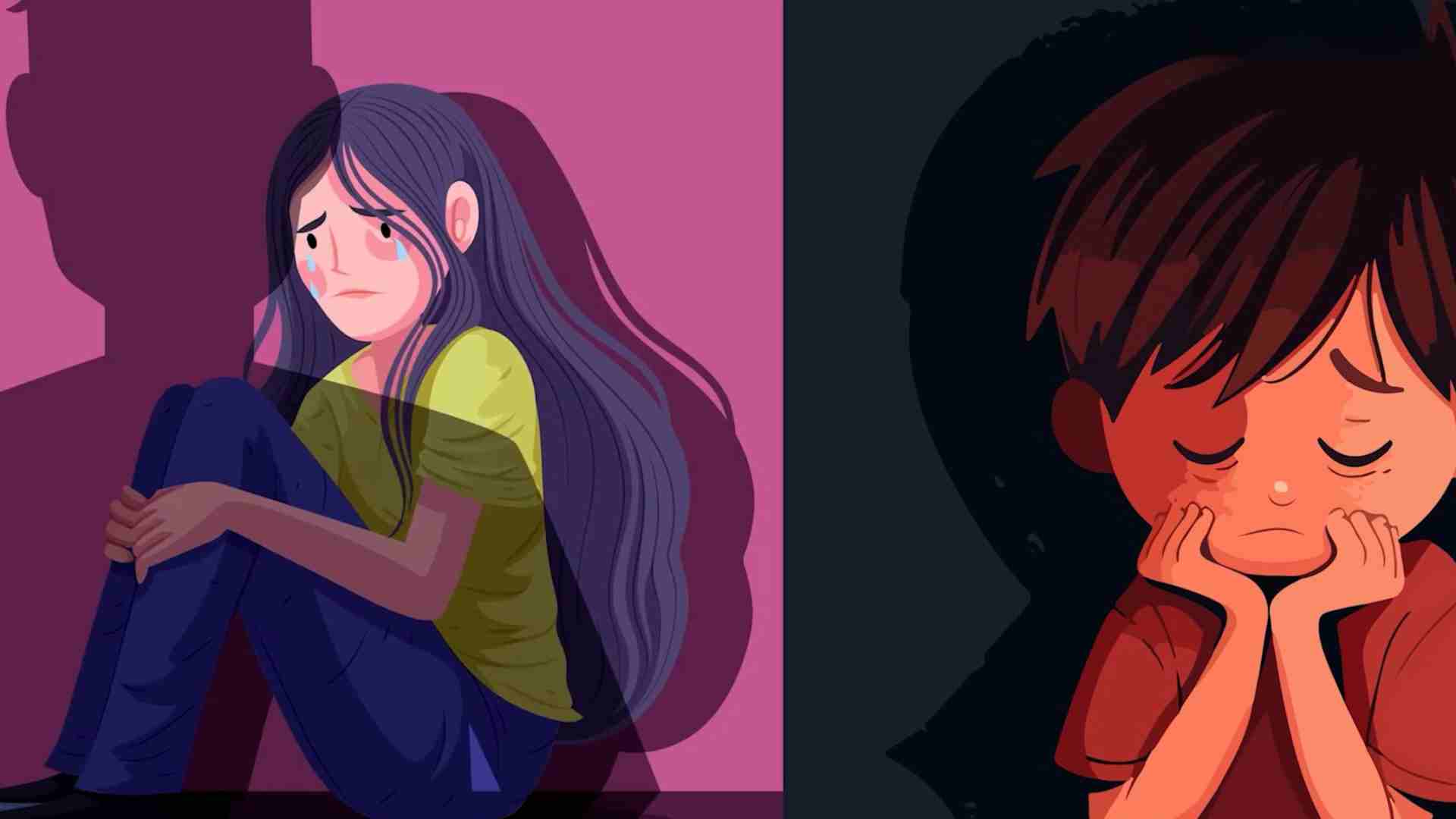 The scar of affection when the father of the model is only present in the virtual world