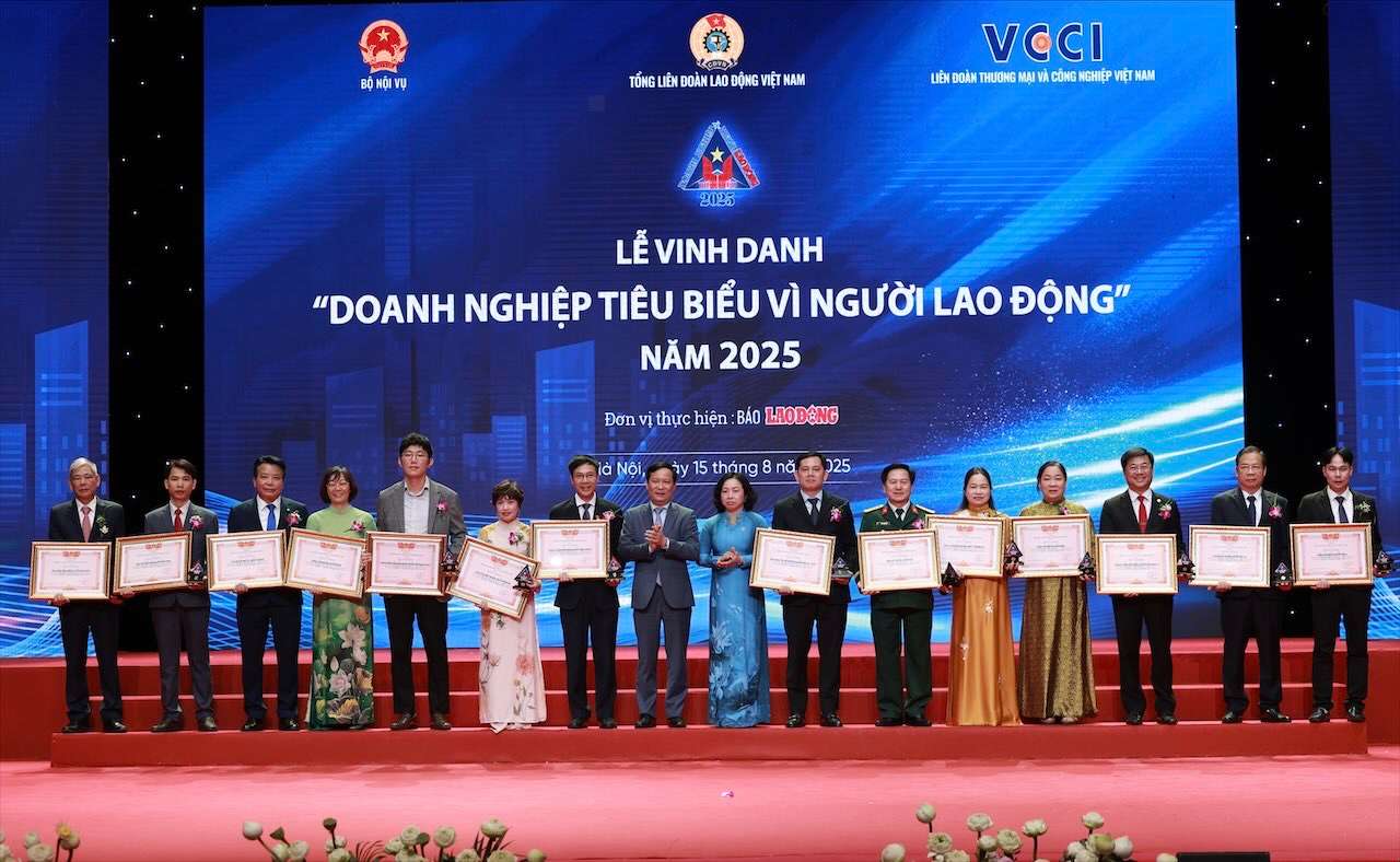 14 doanh nghiep tieu bieu vi nguoi lao dong