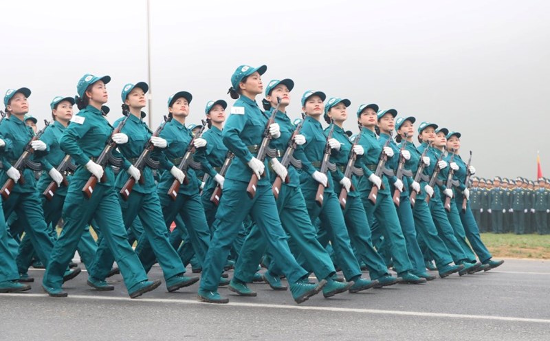 Information related to the regime for the Commune-level Military Command has received much attention from readers. Photo: Ai Van