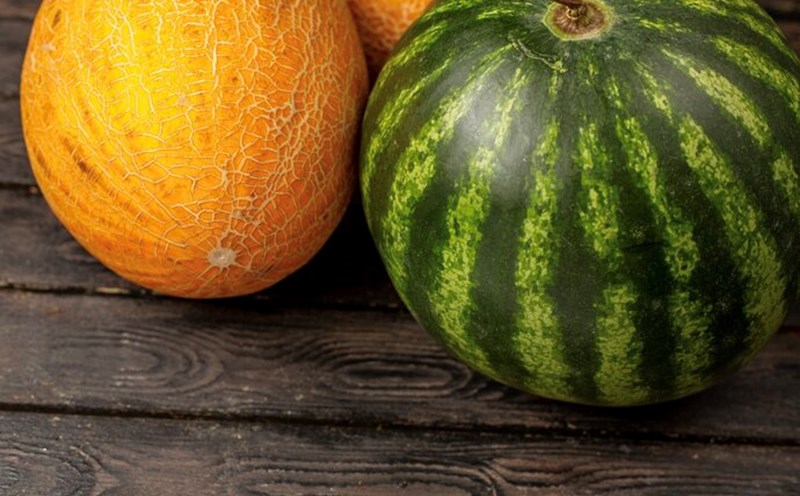 Watermelon, a natural sunscreen for the skin. Photo: Thuy Duong