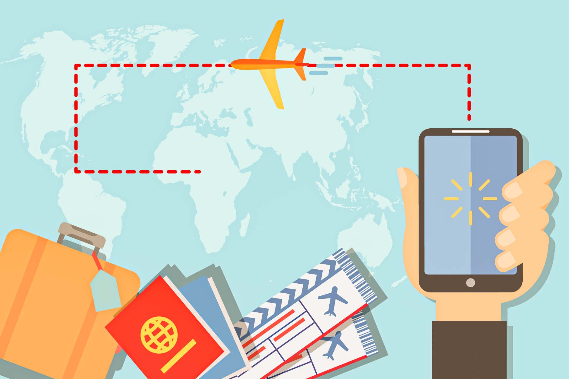 Puntos destacados de la herramienta de IA para buscar billetes de avion baratos Flight Deals. Grafico: Cat Tien