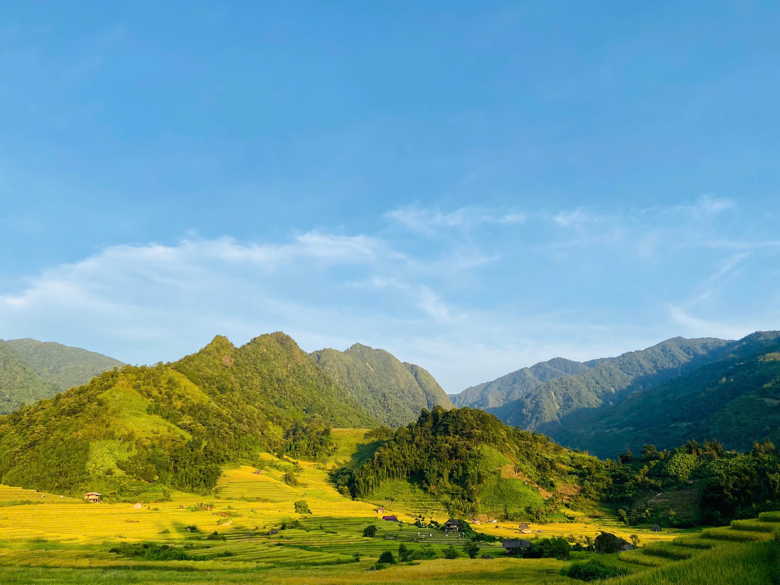 Cảnh sắc ở thung lũng Nậm Cang.