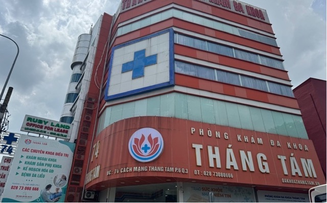 The August Clinic has been fined many times by the Ho Chi Minh City Department of Health but still re-offends. Photo: Ho Chi Minh City Department of Health