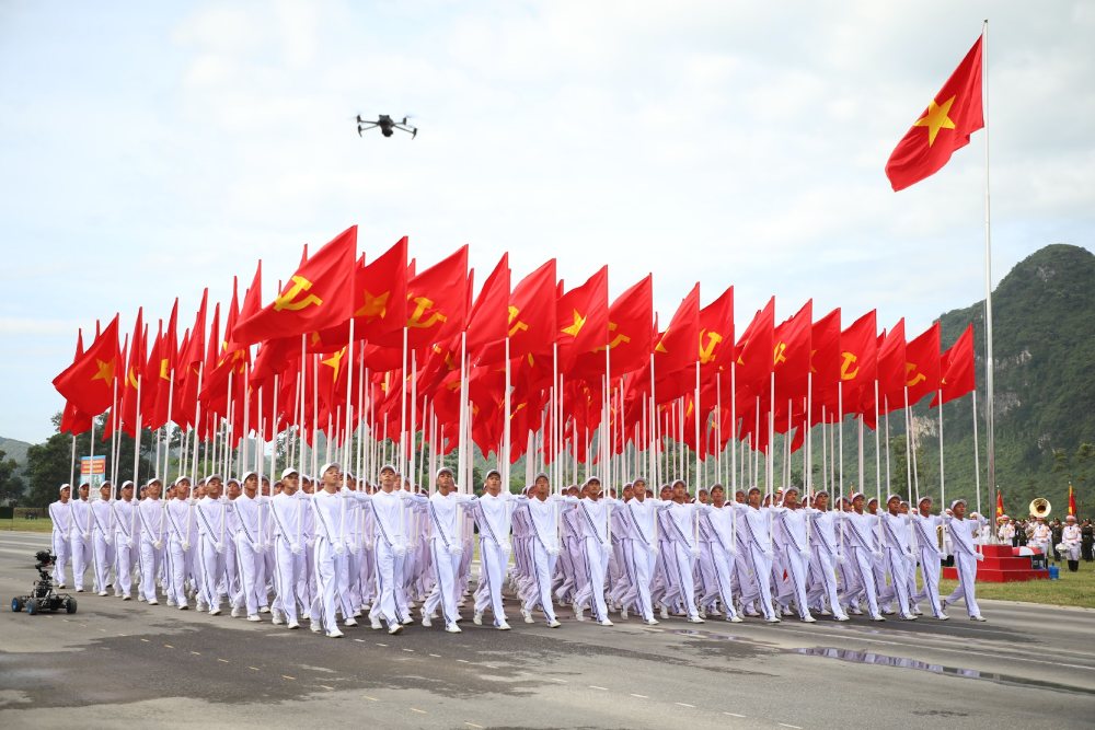 The commemoration, parade and march are key highlights in the activities to celebrate the 80th anniversary of the successful August Revolution and National Day on September 2. Photo: Tran Vuong