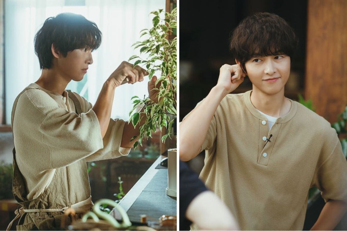 Song Joong Ki dong vai chu tiem hoa. Anh: Nha san xuat