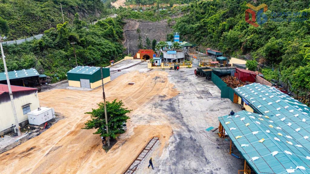 Production site in Ha Rang area, Hon Gai Coal Company - TKV. Photo: Pham Tang
