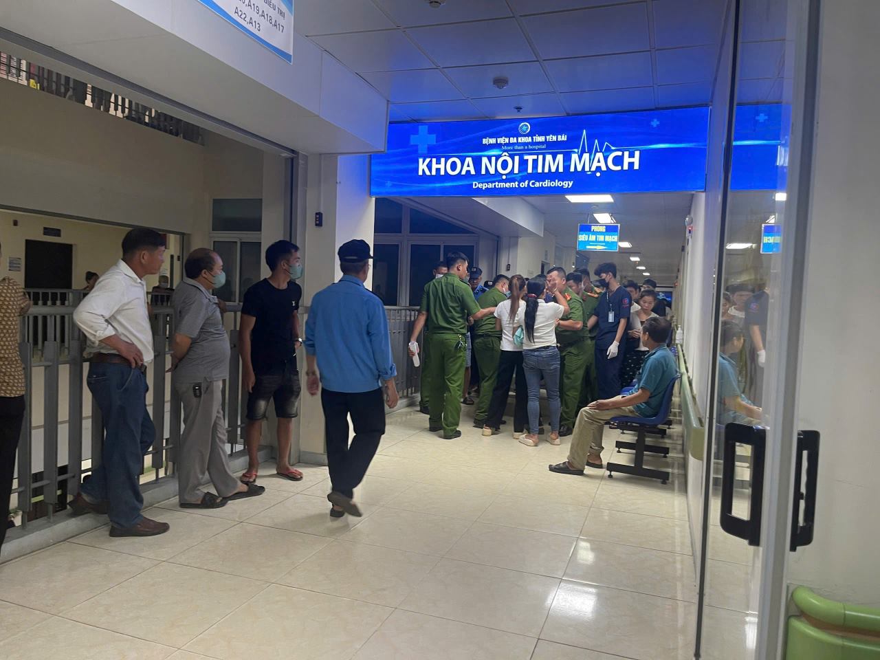 The female patient died unexpectedly while being treated at Lao Cai Provincial General Hospital - facility 1. Photo: Van Duc