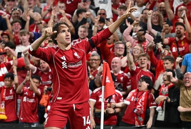 Liverpool da co buoc chay da hoan hao cho hanh trinh bao ve ngoi vuong Premier League.  Anh: AFP