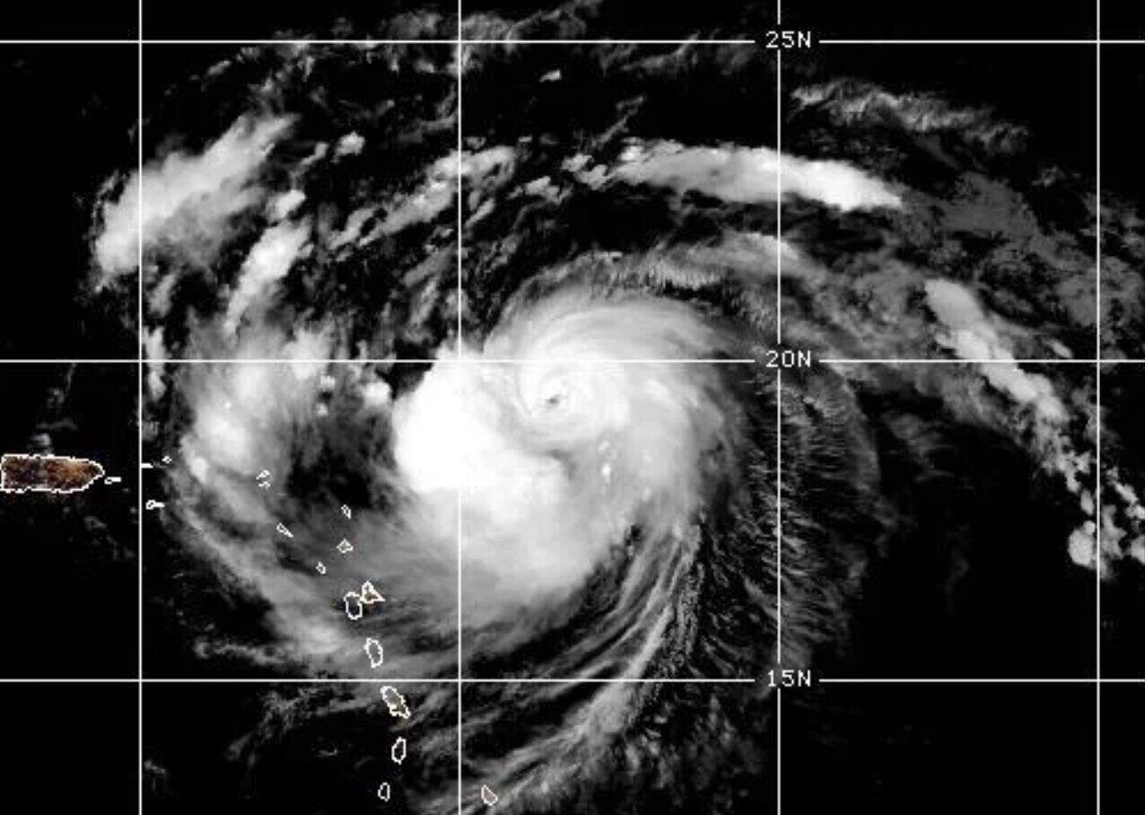 Se pronostica que la tormenta Erin se intensificara violentamente hasta convertirse en una gran tormenta este fin de semana. Foto: NOAA