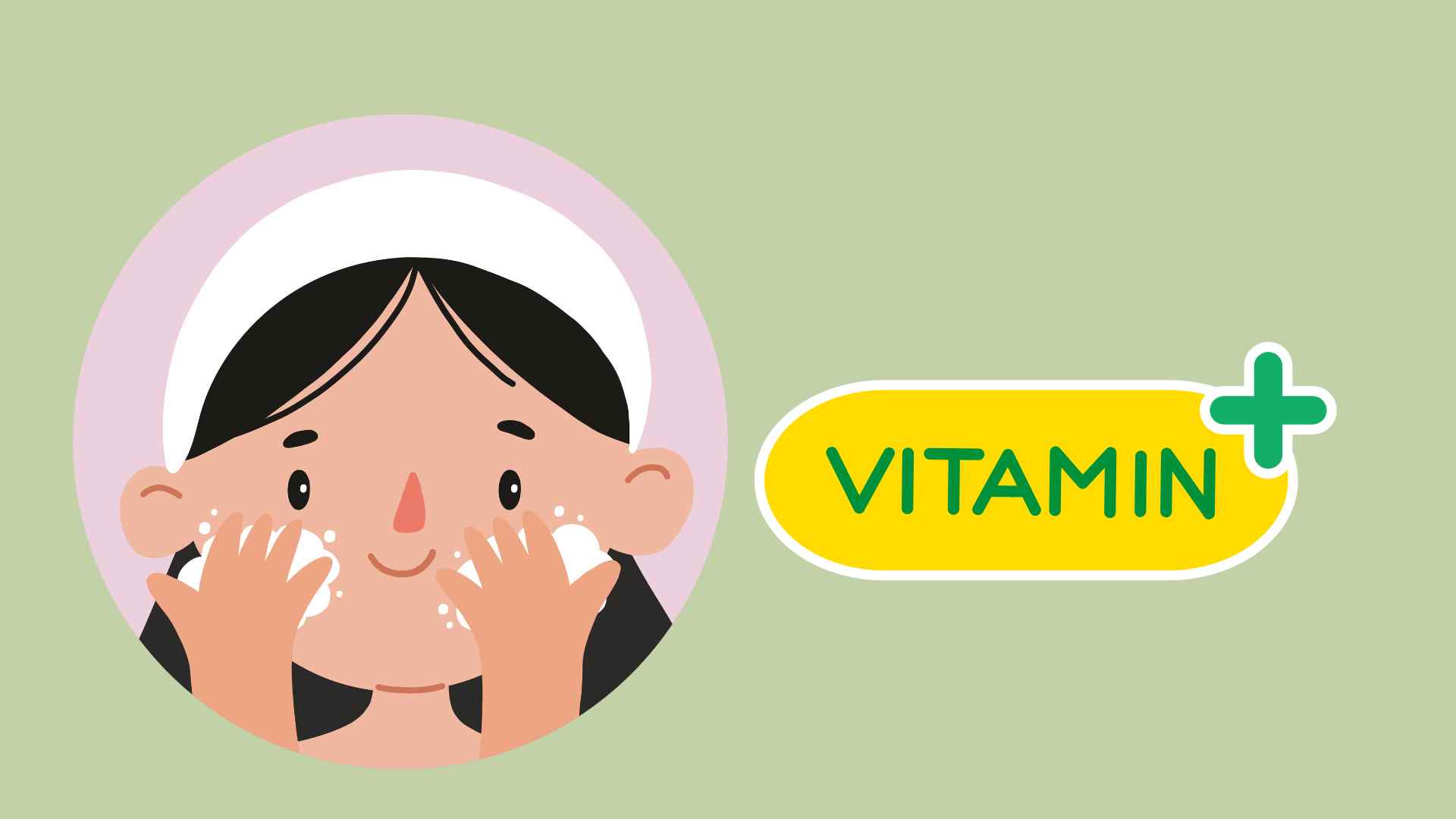 Supplementing adequate vitamins helps beautify the skin. Graphic photo: Thai Anh