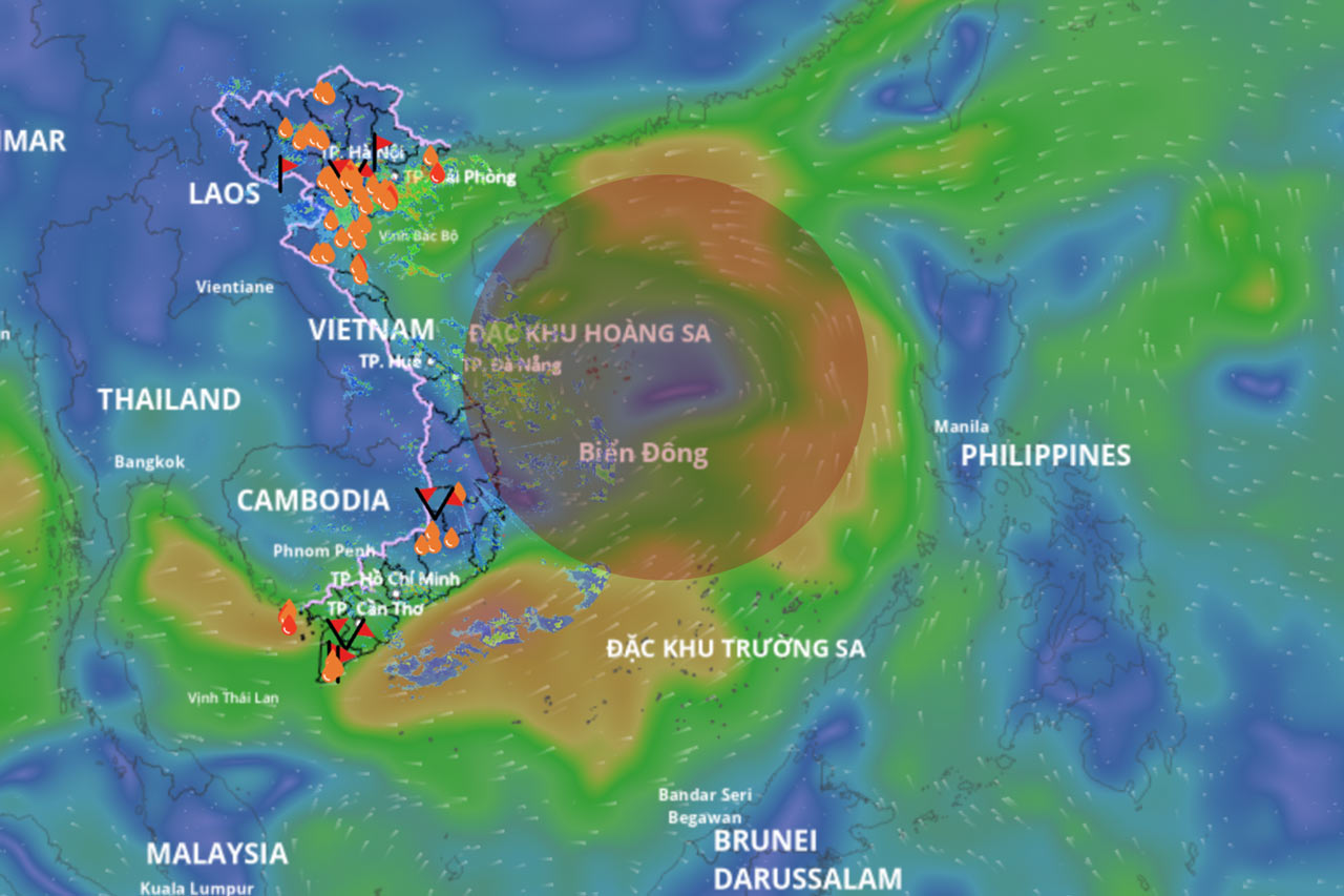 Bad weather forecast due to low pressure area likely to strengthen into tropical depression