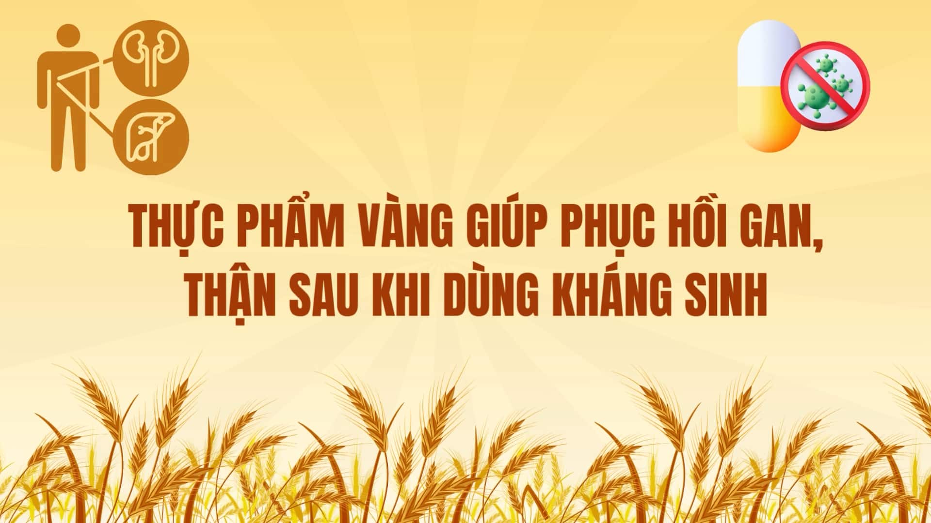 Tips for yellow foods that help restore liver and kidneys after taking antibiotics