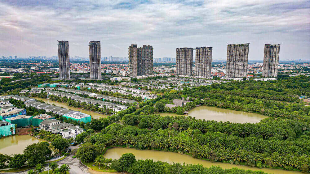 Diem dau tuyen tai Km0+00, ranh gioi Hung Yen - Thu do Ha Noi, xa Xuan Quan, Van Giang cu, gan Khu do thi Ecopark. Anh: Ngoc Dep
