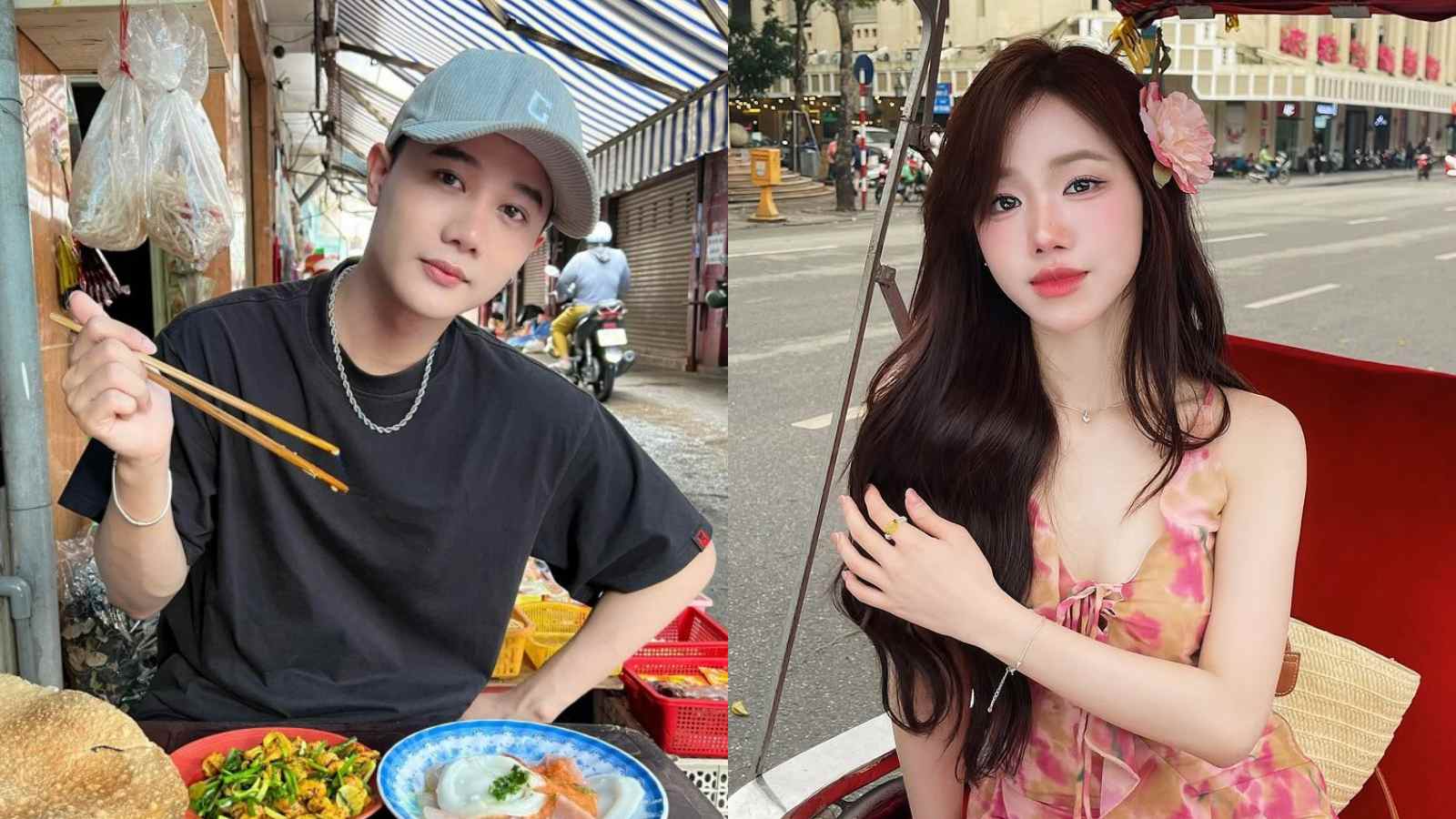 Vinh Thich An Ngon and Meichan are inspiring faces for young people. Photo: Character provided