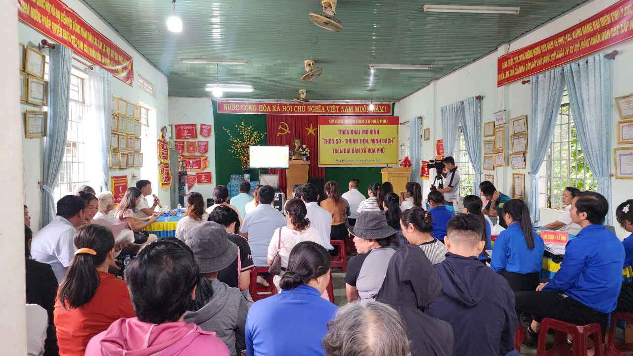 Cac mo hinh dang duoc trien khai hieu qua tai dia phuong. Anh: Bao Trung
