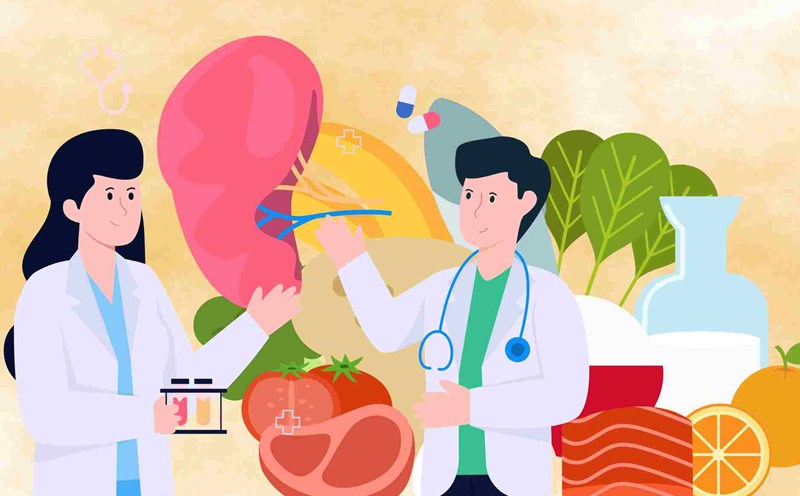 Gold foods contain natural antibiotics that should be supplemented to help protect the kidneys