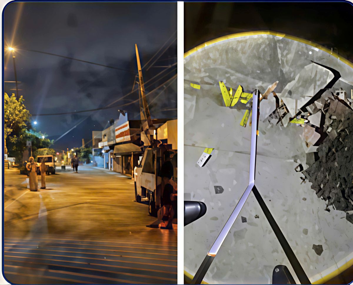 A young man in Hai Phong died in a car accident. Photo: Hai Phong Traffic Safety Committee