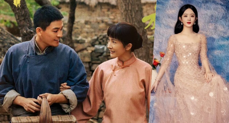 Zhao Liying, Au Hao and Yang Mi. Photo: VieON