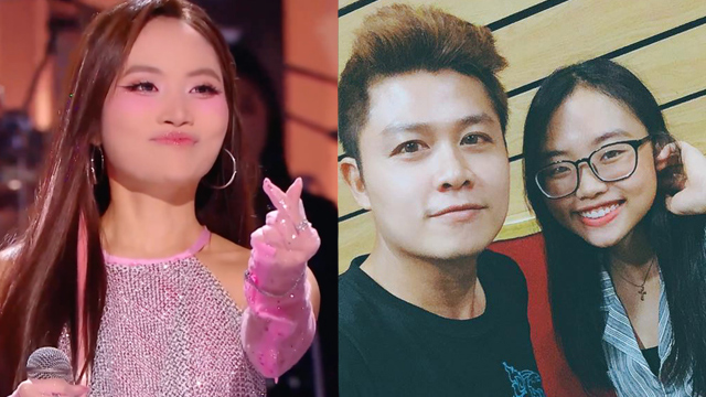 Phuong My Chi and musician Nguyen Van Chung. Photo: Character provided