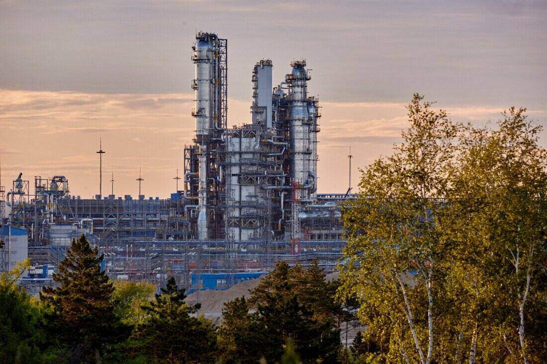 러시아 가스프롬 그룹의 시설. 사진: 가스프롬