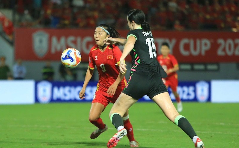 Video of the Vietnam - Australia women's team goal.