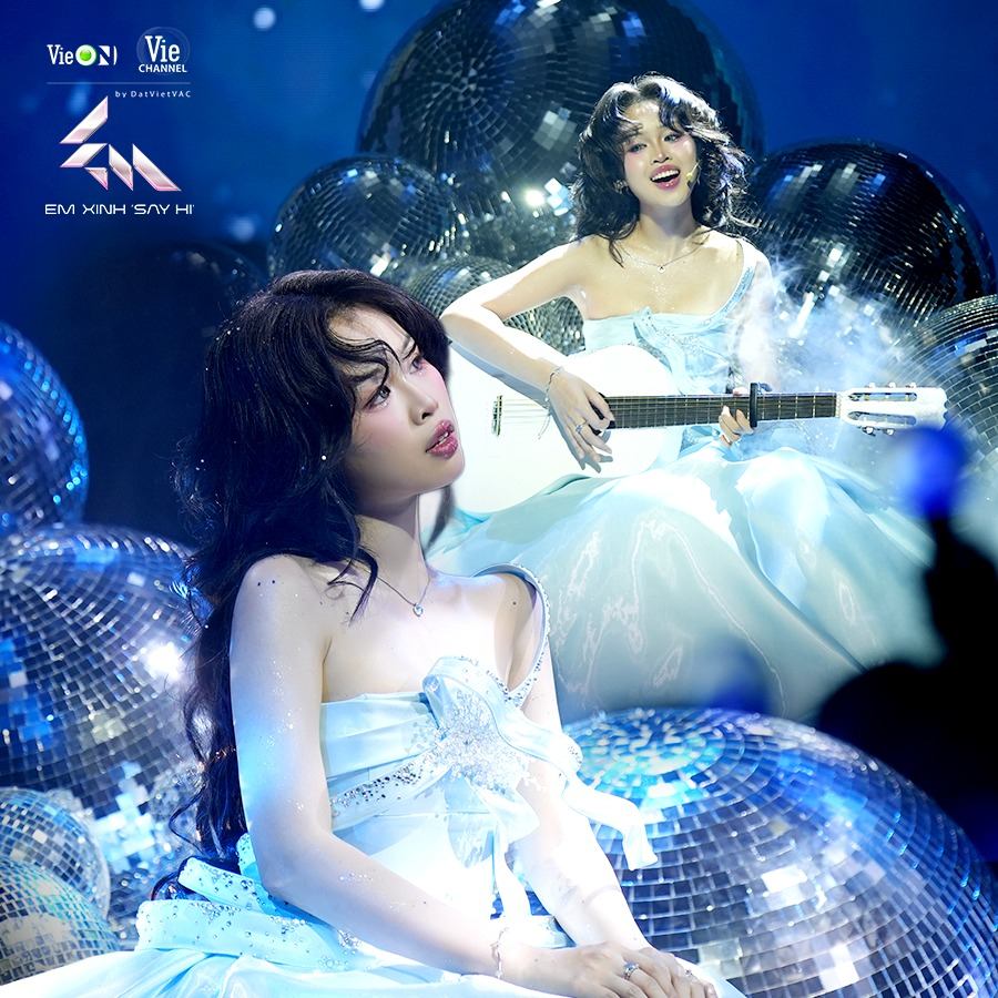 52Hz the hien ca khuc “Troi sao“. Anh: NSX Em xinh say hi