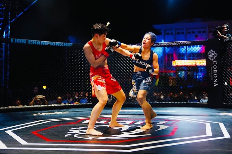 MMA da la niem dam me cua Lo Thi Phung du co van dang la van dong vien jujitsu. Anh: VMMAF