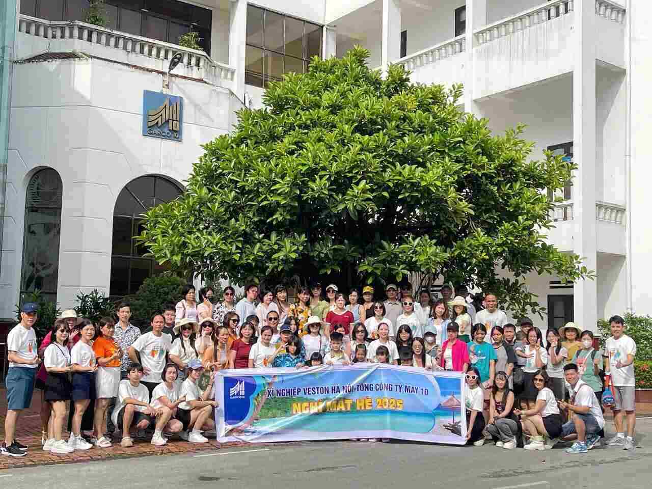 May 10 Corporation은 노동자를 위한 2025년 여름 휴가를 조직합니다. 사진: May 10