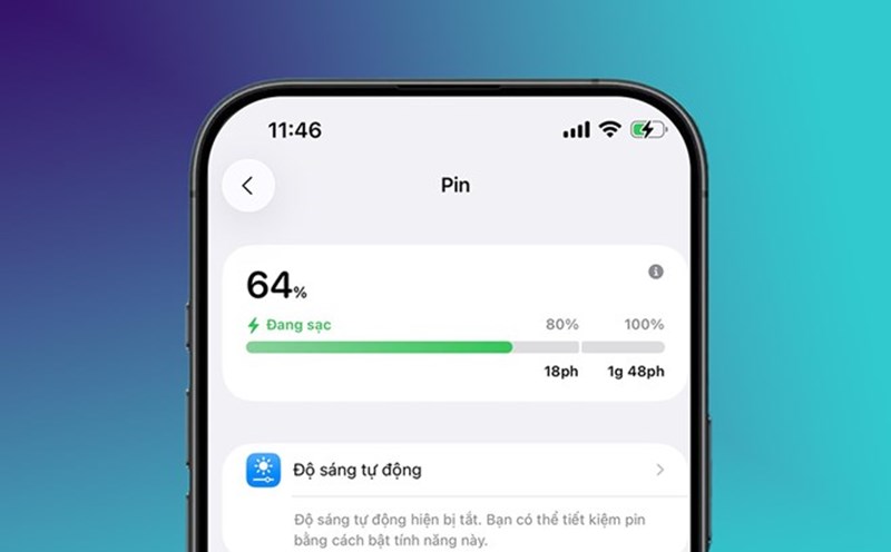 iOS 26 will have Adaptive Power feature to help save smart batteries for the iPhone. Graphics: Duong Anh