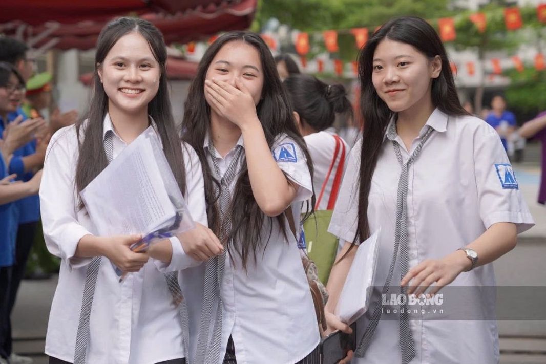 Nhieu truong da dua ra du bao diem chuan cac nganh dao tao nam 2025. Anh: Vu Linh 