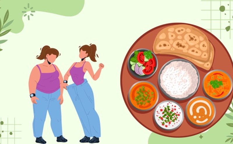 To reduce belly fat and maintain a healthy weight, it is necessary to establish good habits before and after each meal. Graphic photo: Huong Son