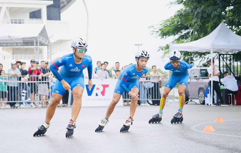 Athletes competing in the 2025 National roller Sport Championship will have the opportunity to participate in the 33rd SEA Games. Photo: Quy Luong